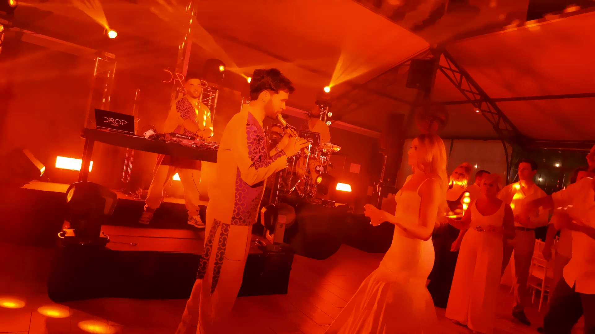 Flûte live pour reprise en After DJ thème house, vidéo live, Drop Music